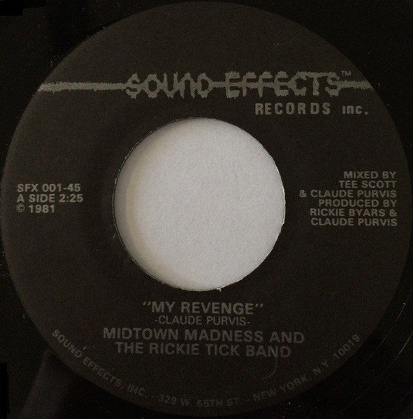 My Revenge / Revenge Is Bad Discogs cover art