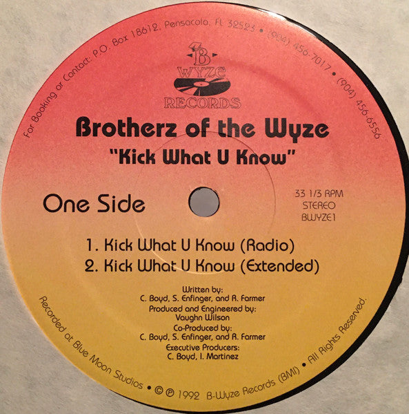 Kick What U Know Discogs cover art