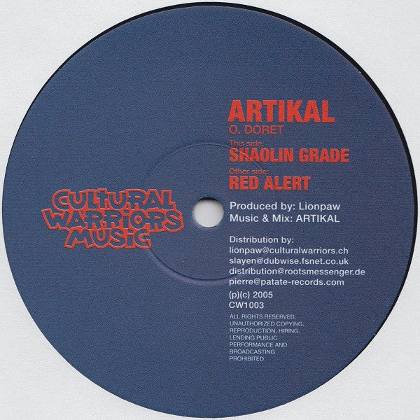 Shaolin Grade / Red Alert