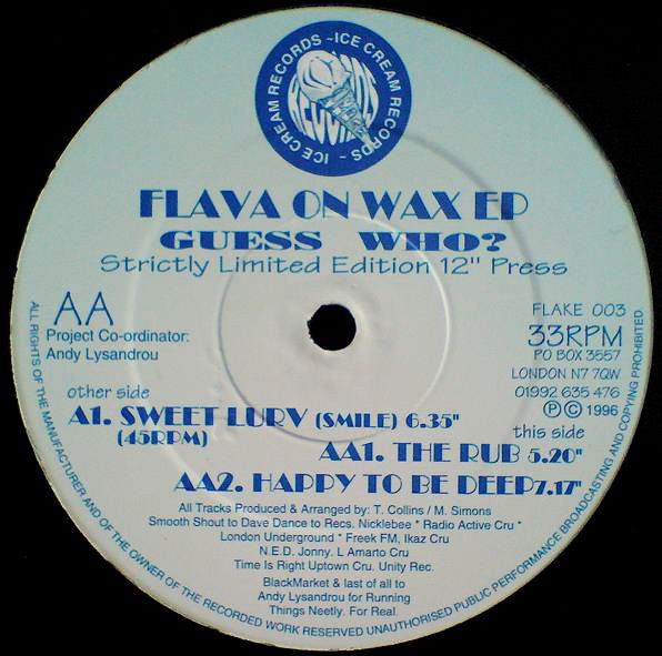 Flava On Wax EP