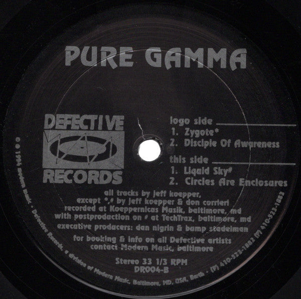 Pure Gamma
