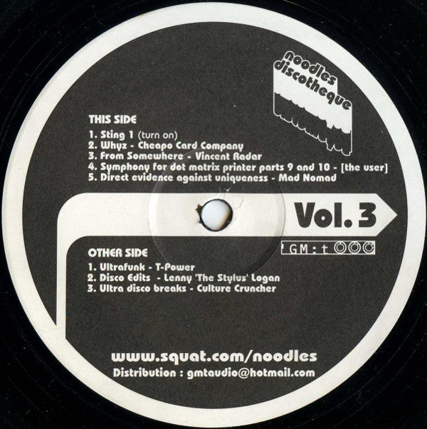 Noodles Discotheque Vol. 3