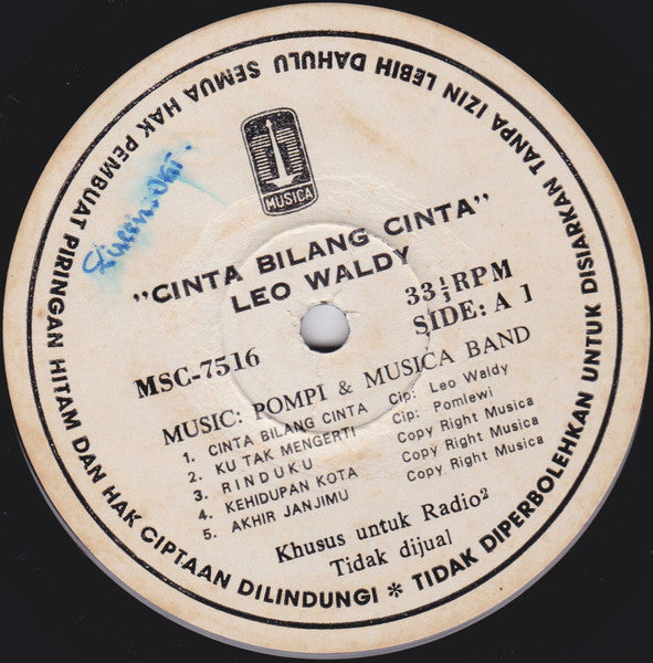 Cinta Bilang Cinta / Remaja Pacasila