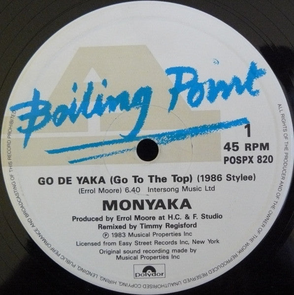 Go De Yaka (Go To The Top) (1986 Stylee)