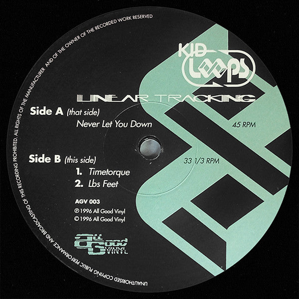 Linear Tracking Discogs cover art