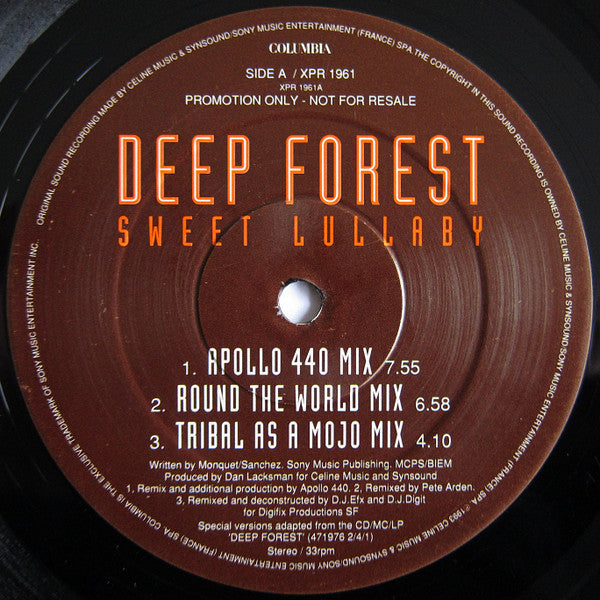 Sweet Lullaby Discogs cover art