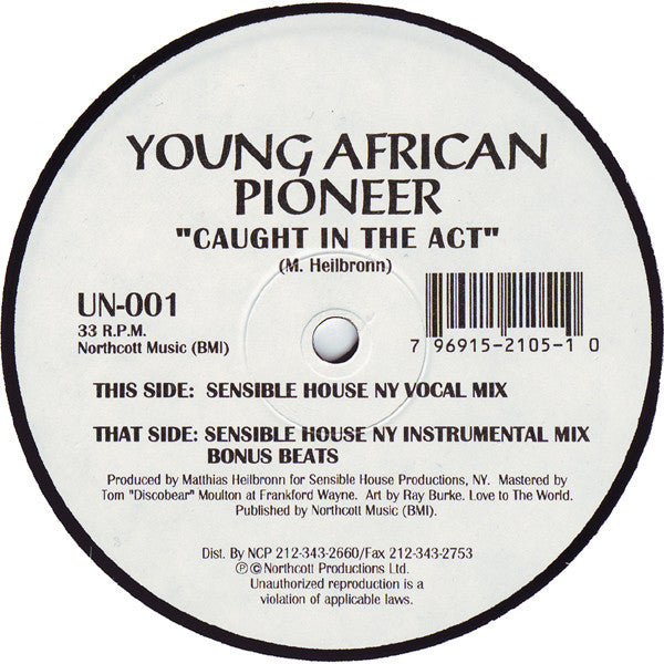 Caught In The Act Discogs cover art