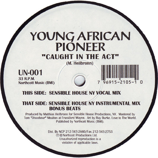 Caught In The Act Discogs cover art