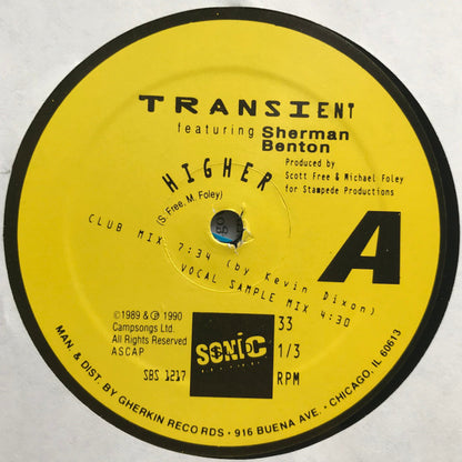 Higher Discogs cover art