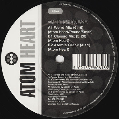 Whitehouse Discogs cover art