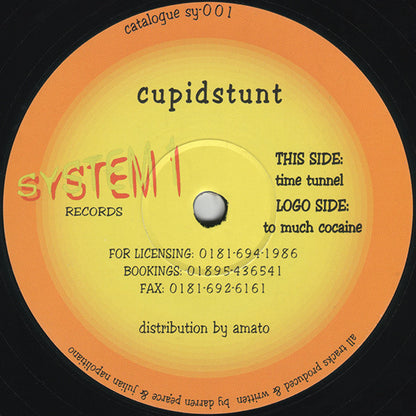To Much Cocaine / Time Tunnel Discogs cover art