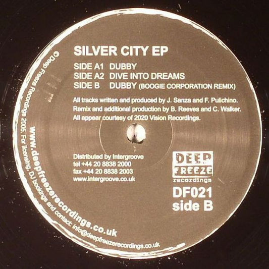 Silver City EP Discogs cover art