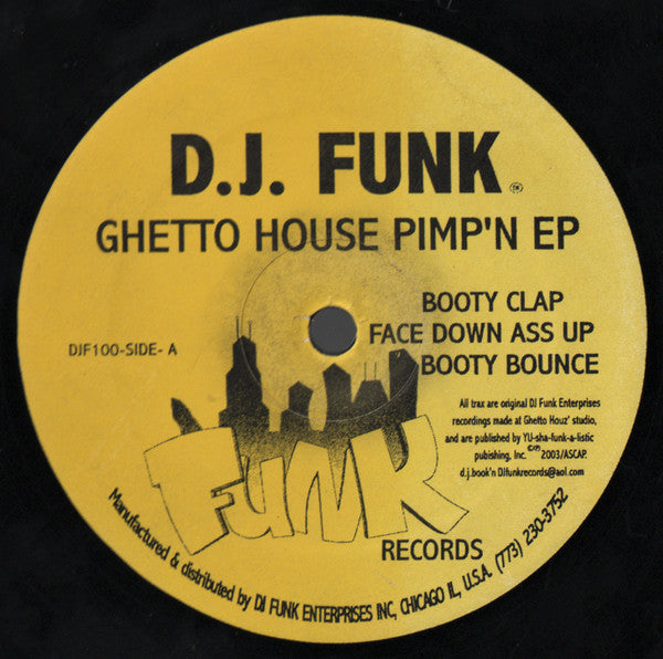 Ghetto House Pimp'n EP Discogs cover art