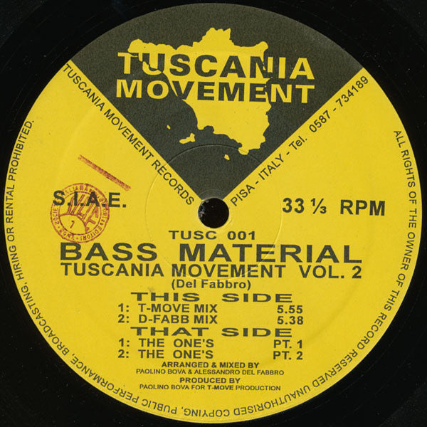 Tuscania Movement Volume 2 Discogs cover art