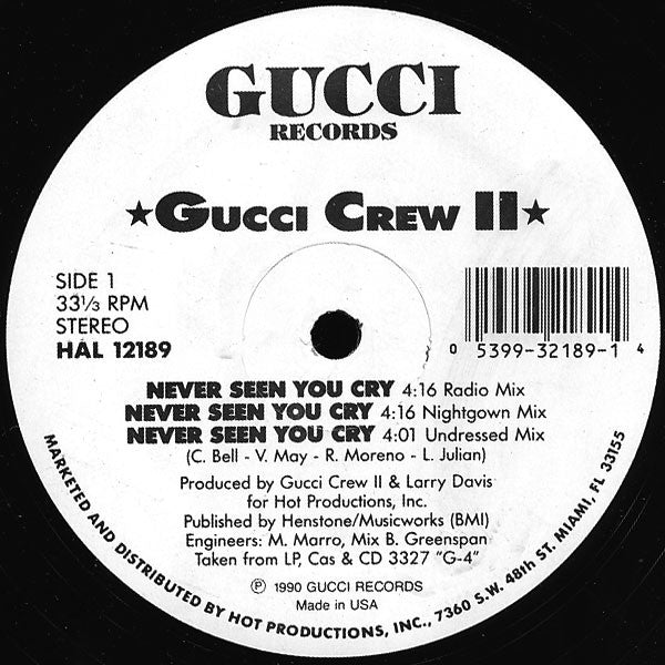 Never Seen You Cry Discogs cover art
