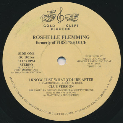 I Know Just What You're After Discogs cover art