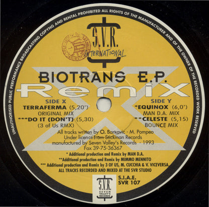 Biotrans E.P. (Remix)