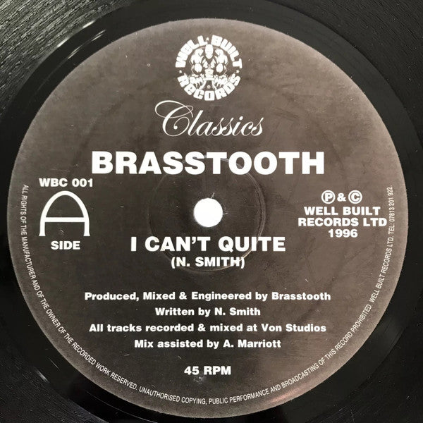 I Can't Quite Discogs cover art