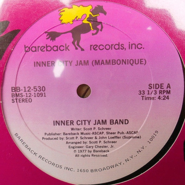 Inner City Jam (Mambonique) / Theme From Bob Newhart Show (Home To Emily) Discogs cover art