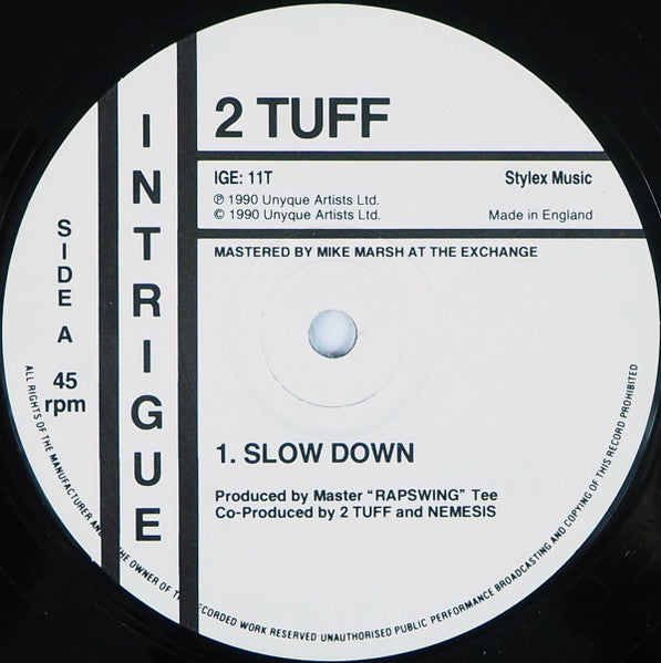 Slow Down Discogs cover art
