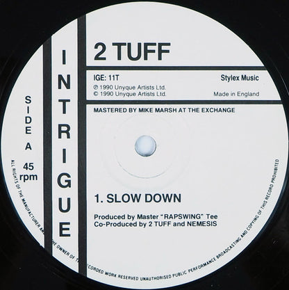 Slow Down Discogs cover art