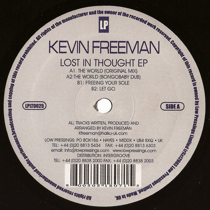 Lost In Thought EP Discogs cover art