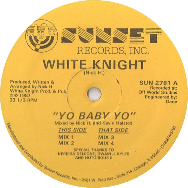 Yo Baby Yo Discogs cover art
