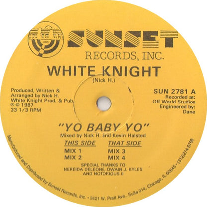 Yo Baby Yo Discogs cover art