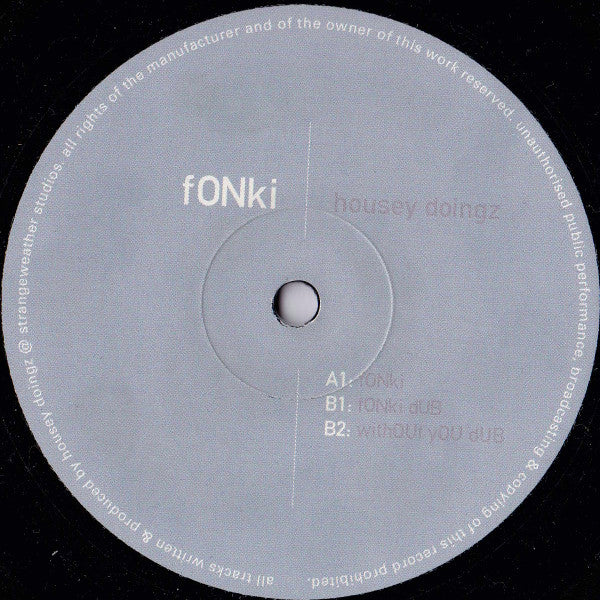 Fonki Discogs cover art