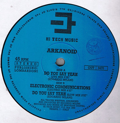 Do You Say Yeah Discogs cover art