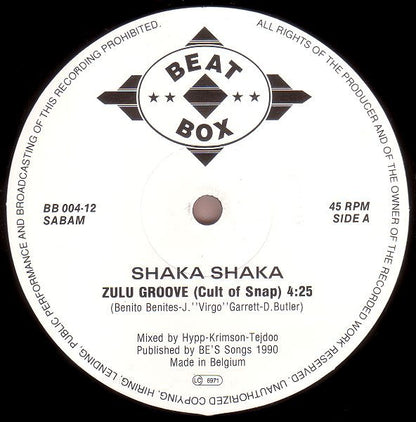 Zulu Groove Discogs cover art