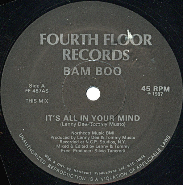 It's All In Your Mind Discogs cover art