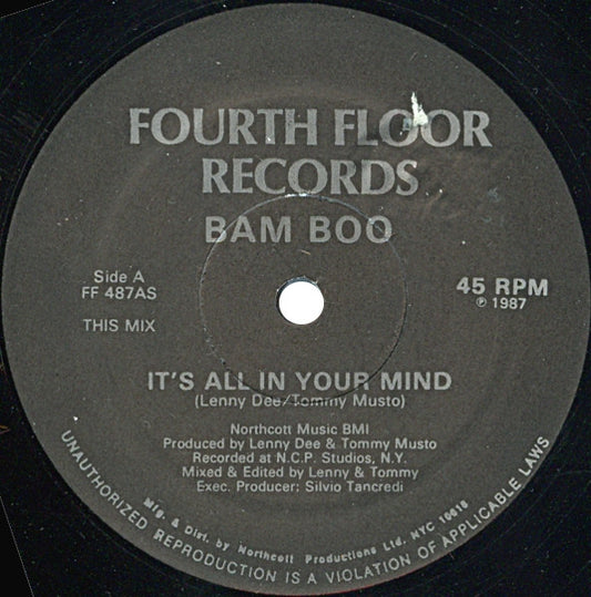 It's All In Your Mind Discogs cover art