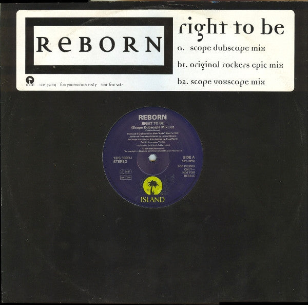 Right To Be Discogs cover art