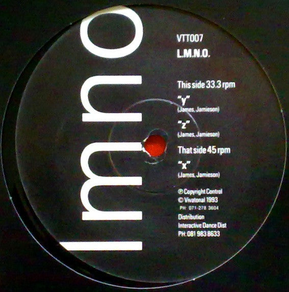 XYZ Discogs cover art