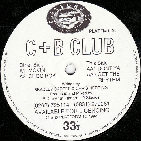 C+B Volume One Discogs cover art