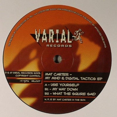My Mind & Digital Tactics EP Discogs cover art