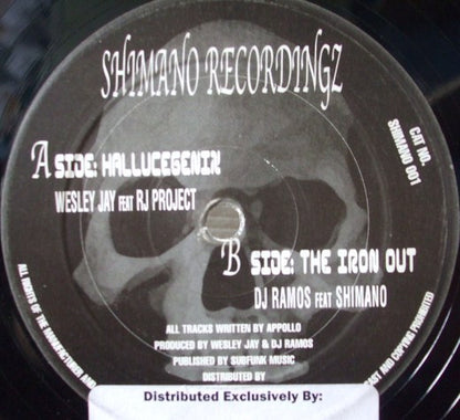 Hallucegenix / The Iron Out Discogs cover art