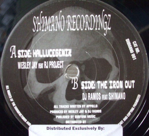 Hallucegenix / The Iron Out Discogs cover art