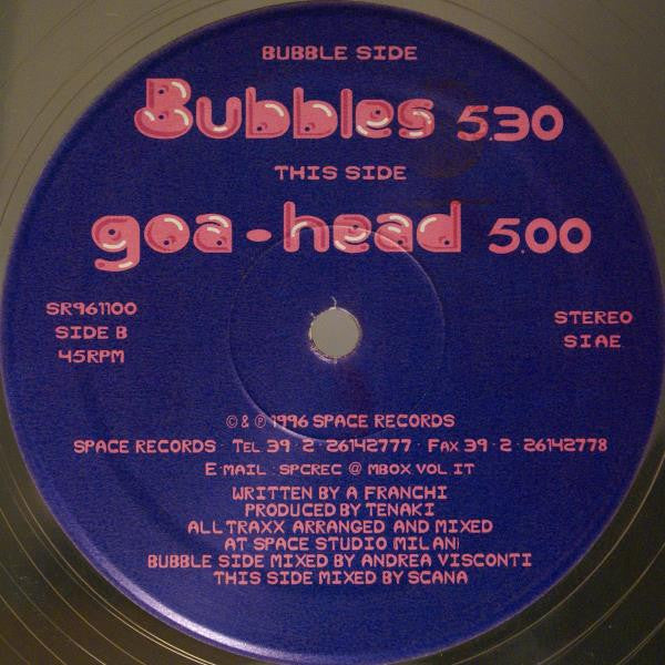 Bubbles Discogs cover art