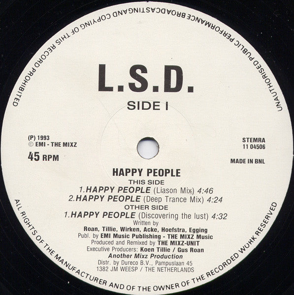 Happy People Discogs cover art