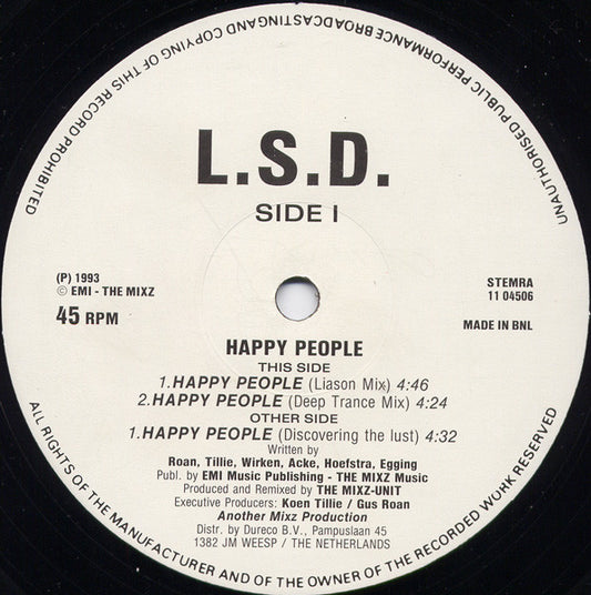 Happy People Discogs cover art
