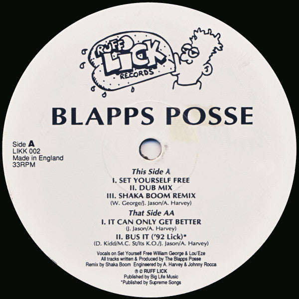 Set Yourself Free Discogs cover art