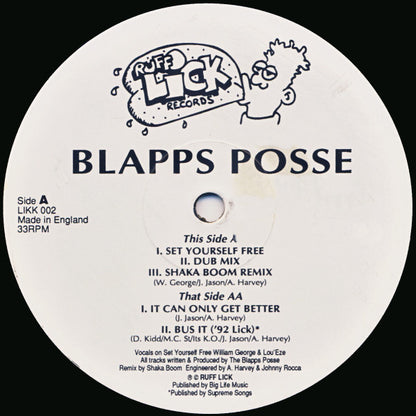 Set Yourself Free Discogs cover art