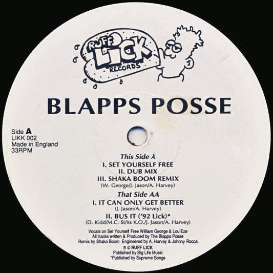 Set Yourself Free Discogs cover art