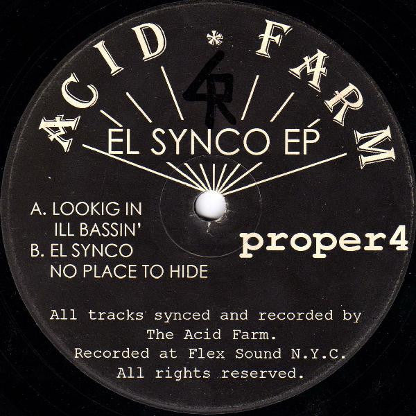 El Synco EP Discogs cover art