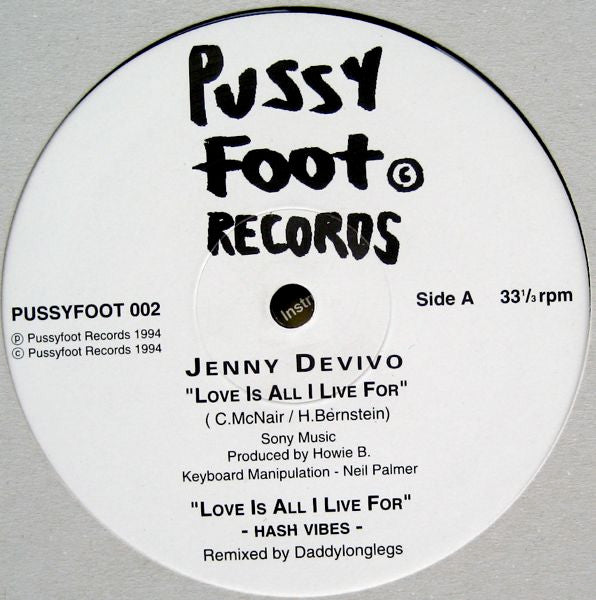 Love Is All I Live For / The Fourth Way Discogs cover art