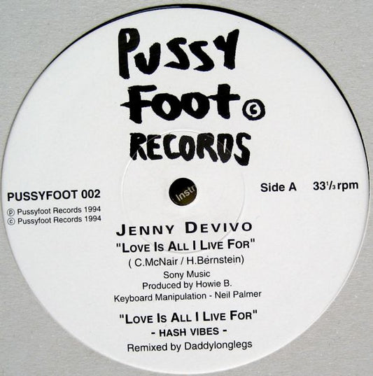 Love Is All I Live For / The Fourth Way Discogs cover art