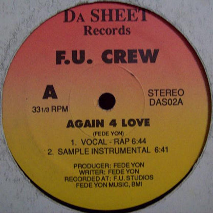 Again 4 Love Discogs cover art
