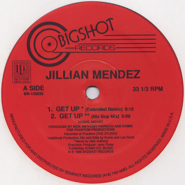 Get Up Discogs cover art